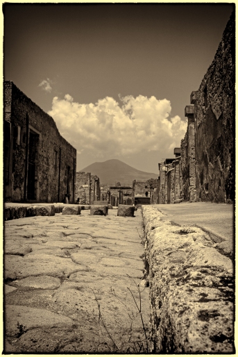 In the shadow of Vesuvius, Pompeii